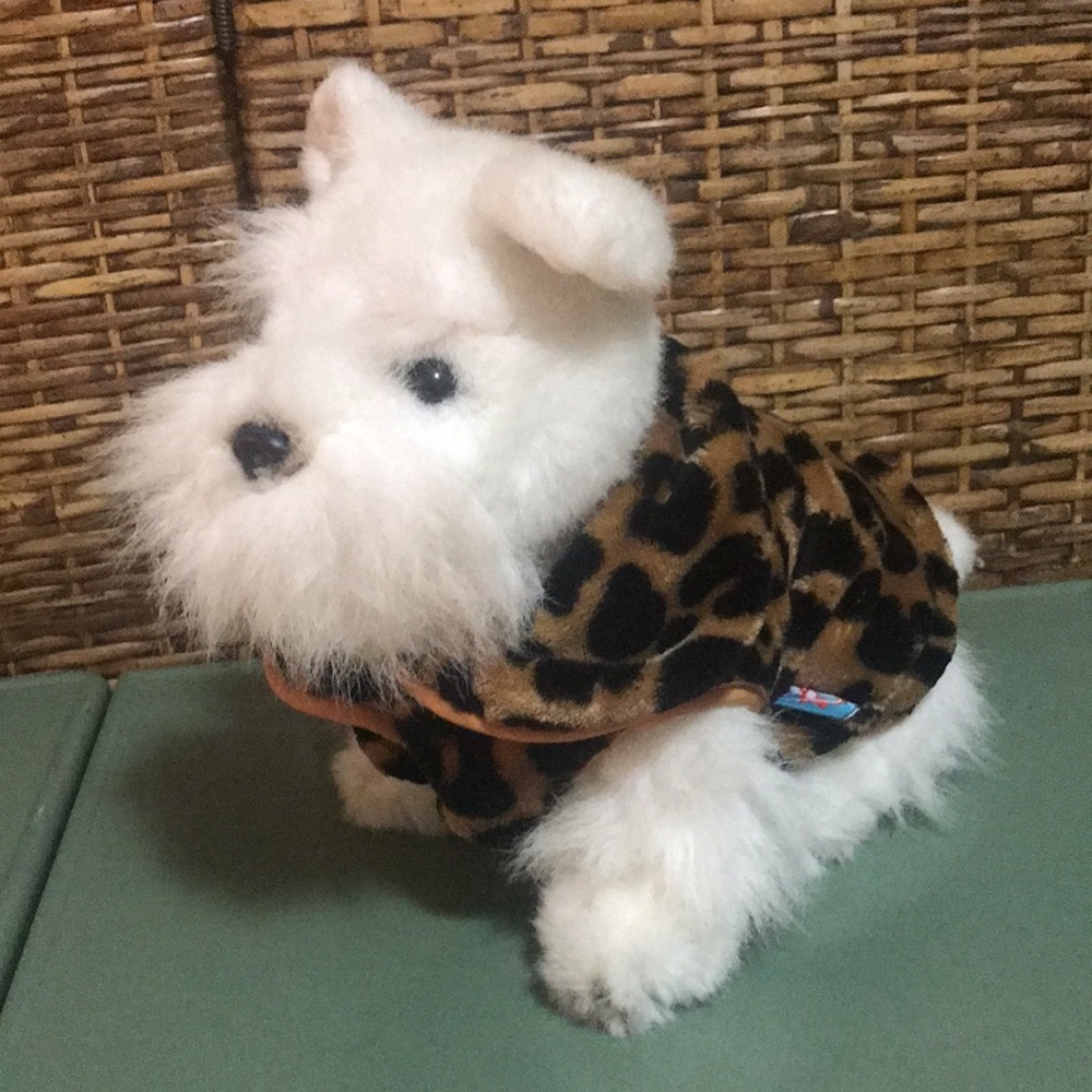 NWOT Petcircle Leopard Collared 50’s Style Light Coat Dog M and L